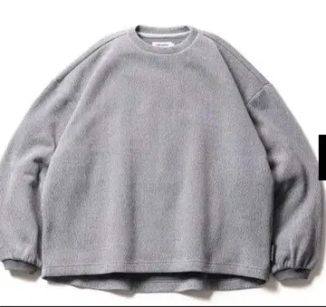 tightbooth WAFFLE CREW KNIT 그레이