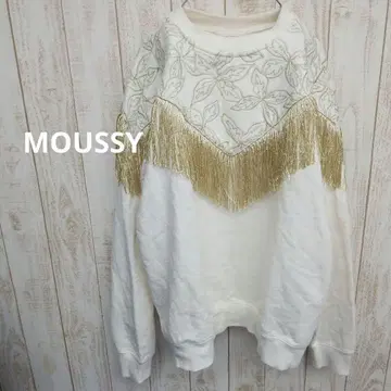 MOUSSY FRINGE DECORACION 풀오버