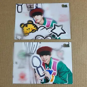 와키류신 낙서 브로마이드 2장