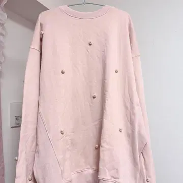 marry me 펄 맨투맨 핑크