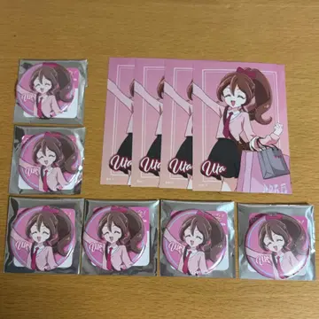 너와 아이돌 프리큐어 다정하게 쇼핑 캔뱃지 브로마이드 사쿠라 우타