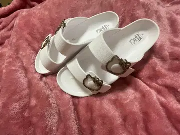 키티 샌들 화이트 화이트 HELLO KITTY