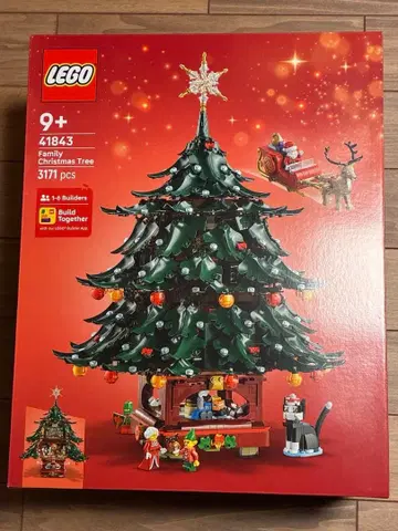 레고 레고 가족으로 장식하자! 크리스마스 트리 41843 홀리데이 미개봉