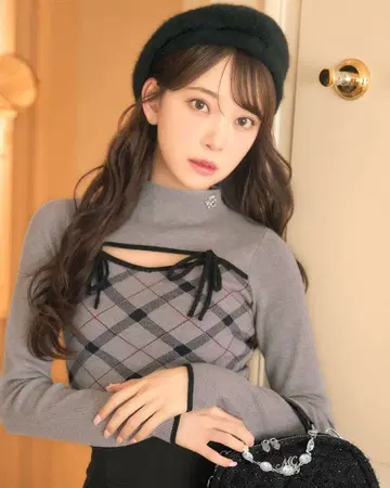 미셸 마카롱 michellMacaron 니트 TOPS