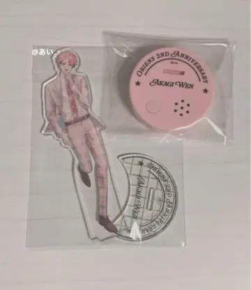 Oriens 2nd Anniversary 보이스 아크릴 스탠드 아카기 웬