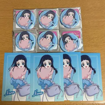 너와 아이돌 프리큐어 다정하게 쇼핑 캔뱃지 브로마이드 소라카제 나나