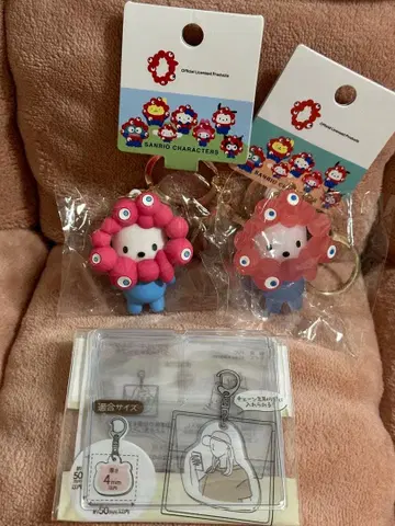 포차코 컬러&클리어 변신 입체 미야쿠미야쿠 키링 [커버 1개 포함]