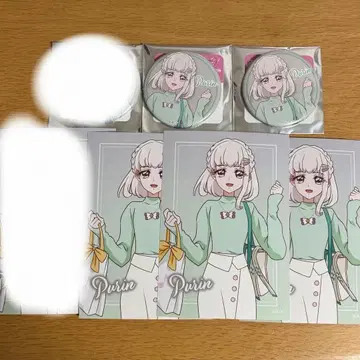 너와 아이돌 프리큐어 쇼핑 캔뱃지 브로마이드 다나카 푸린