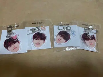 treasure 정우 희로애락 키링