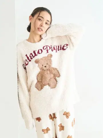 [컨디션 최상] Gelato Pique 2025 홀리데이 테디베어 룸웨어