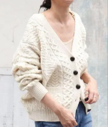 FRAMeWORK aran 아란 케이블 니트 가디건