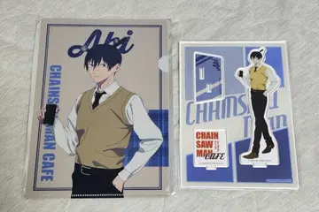 체인소 맨 카페 하야카와 아키 아크릴 스탠드 클리어 파일