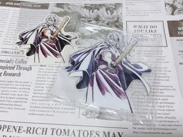 귀멸의 칼날 기둥 Web 복권 우즈이 텐겐 아크릴 스탠드, 스티커