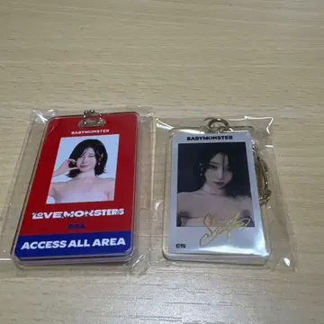 BABYMONSTER 캡슐 토이 아사