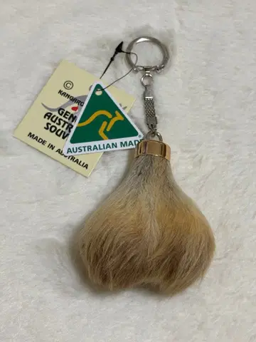캥거루 금속 키링