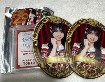 AKB48 이와타테 사호 아크릴 키링 스티커