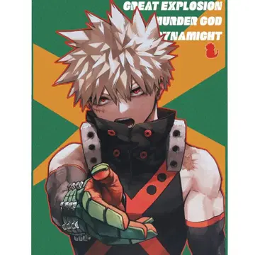 나의 히어로 아카데미아 원화전 KATSUKI MEMORY