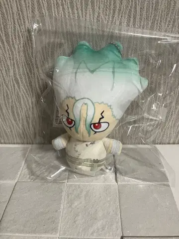 Dr.STONE 뜨개인형풍 마스코트 이시가미 센쿠