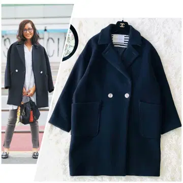 BORDERS at BALCONY 크리스탈 체스터 코트