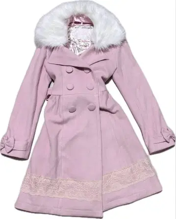 LIZLISA 리즈리사 핑크 코트 히메갸루