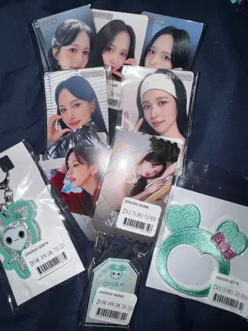 미나 트와이스 포토카드 세트 8장 + 굿즈