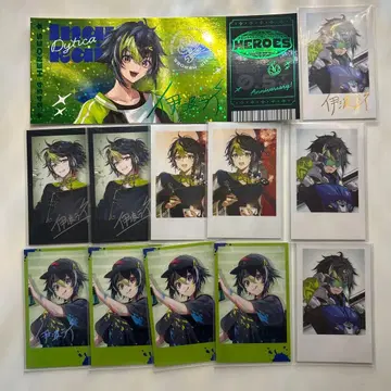 이하 라이 폴라로이드풍 카드 하프애니버서리 홀로그램 티켓