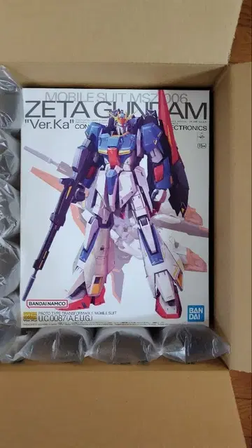 MG 제타 Ver.Ka 기동전사 Z 건담 미조립 건담 프라모델 1/100