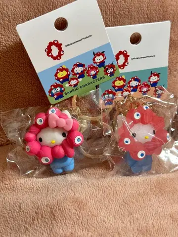 산리오 미야쿠미야쿠 키링 키티 키링 [커버 1개 포함]