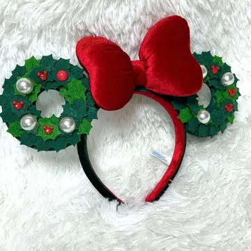 디즈니 크리스마스 2024 머리띠 리스