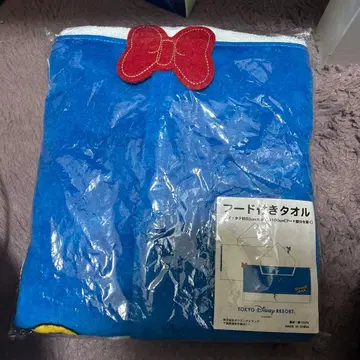 도쿄 디즈니 리조트 후드 부착 타월 도날드