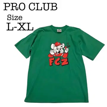 프로클럽 90s USA제 원단 빈티지 T셔츠 L XL 사이즈