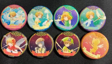 카드캡터 사쿠라 글리터 캔뱃지 컬렉션 하늘빛