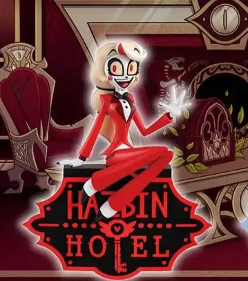 해즈빈 호텔에 오신 것을 환영합니다 모니터 탑 피규어 찰리 모닝스타