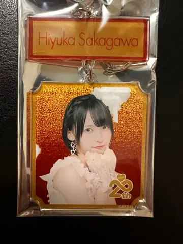 AKB48 사카카와 히나카 2연 아크릴 키링 일본 무도관 복권