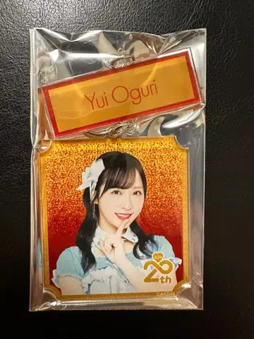 AKB48 오구리 유이 2연 아크릴 키링 일본 무도관 복권