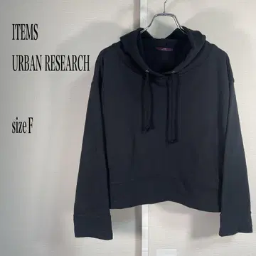 URBAN RESEARCH 블랙 후드티 size F