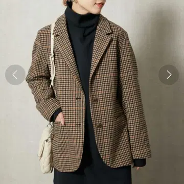 [7일까지 할인] 건클럽 체크 자켓 자켓 아우터