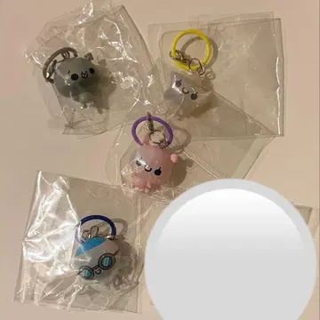 푹푹 아와와짱 메지루시 액세서리 4점