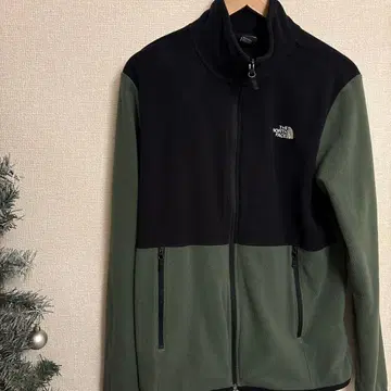 THE NORTH FACE 플리스 자켓 M 네이비/그린