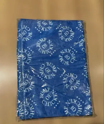 BUMP OF CHICKEN 타월 파랑 미사용 새상품