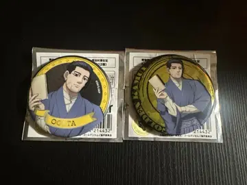 메이지무라 골든 카무이 메탈릭 캔뱃지 오가타