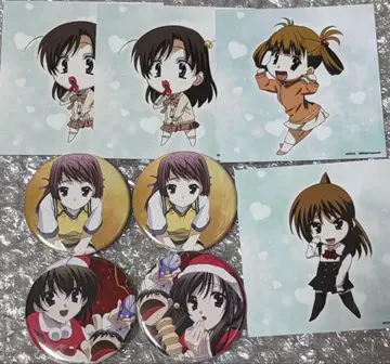 School Days 스쿨 데이즈 콜라보 카페 세트