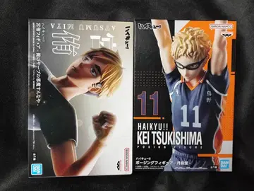 하이큐!! 포징 피규어 츠키시마 케이 미야 아츠무 나의 서브 방해하지 마