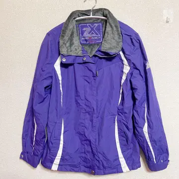 ZERO X POSURA 보라색 점퍼 M 사이즈