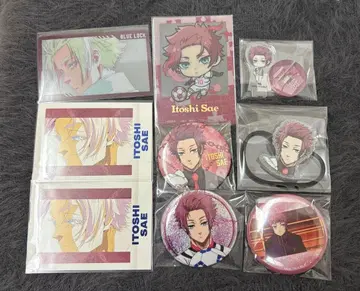 이토시 사에 묶음 판매 에고전 츄아스타 캔뱃지 파샤코레 머리끈