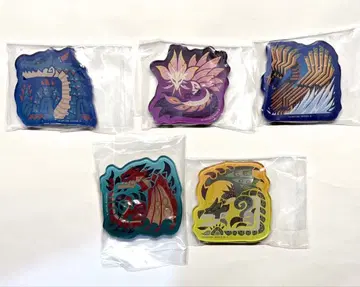 몬헌 와일즈 캐릭터 마그넷 5종