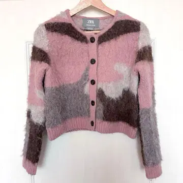 [ ZARA ] 상하이 에디션 모헤어 가디건