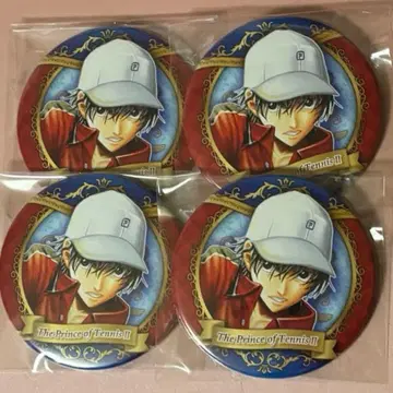 신 테니스의 왕자 에치젠 료마 컬렉션 캔뱃지 4점 일괄 판매