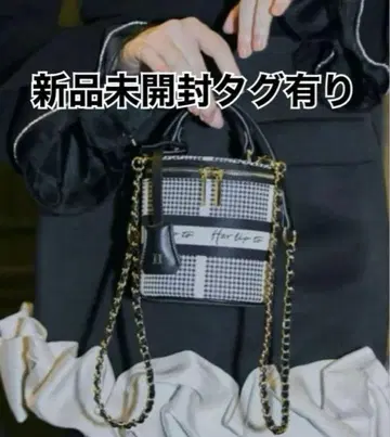 [ 새상품 ] HLT Jacquard Mini Vanity Bag