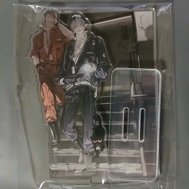 괴담출근 괴출 아크릴스탠드 디오라마 제삼 J3 박민성 김솔음 보안팀경비팀